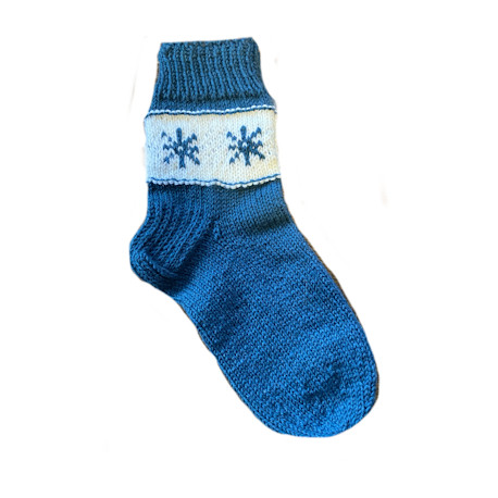 Siniturkoosit villasukat koko n. 38