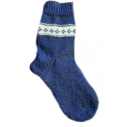 Tummansiniset villasukat koko n. 38