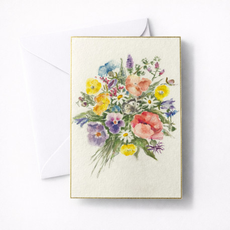 Kortti monivärinen kimppu